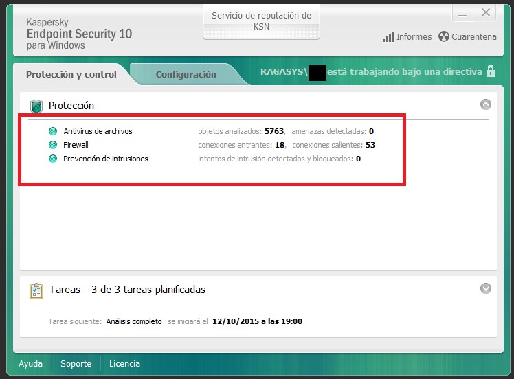 Kaspersky Security Center – Karpersky Endpoint Security 10 para Windows ...