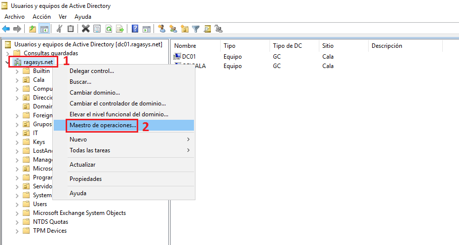 Migrar controlador de dominio con Windows Server 2012 R2 a Windows ...