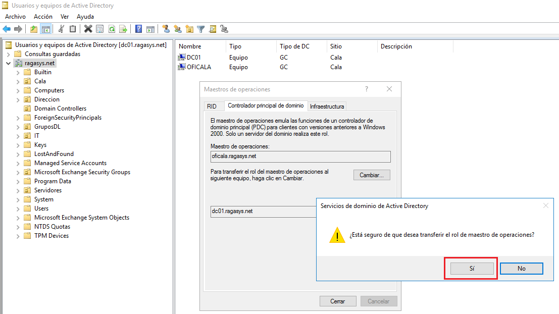 Migrar controlador de dominio con Windows Server 2012 R2 a Windows ...