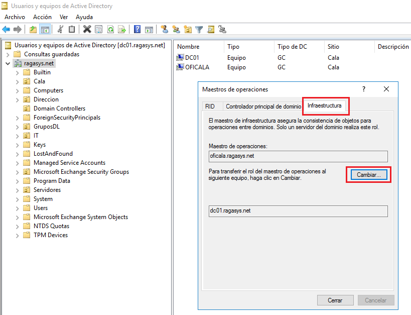 Migrar controlador de dominio con Windows Server 2012 R2 a Windows