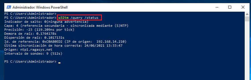 Configurar Servidor Ntp Con Powershell En Windows Server Ragasys Sistemas