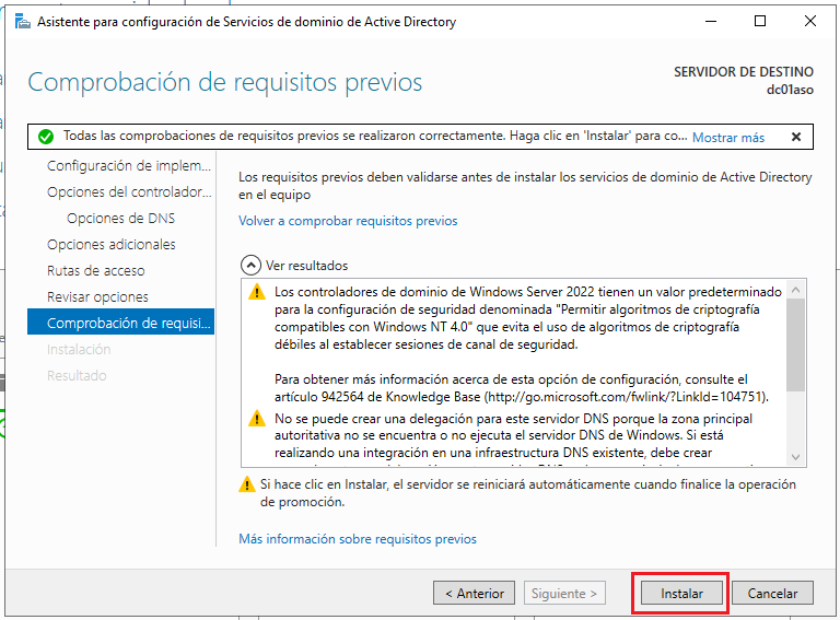 Instalar y configurar Active Directory en Windows Server 2022 - RAGASYS ...