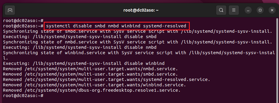 Instalar y configurar Controlador de dominio Samba – RAGASYS SISTEMAS