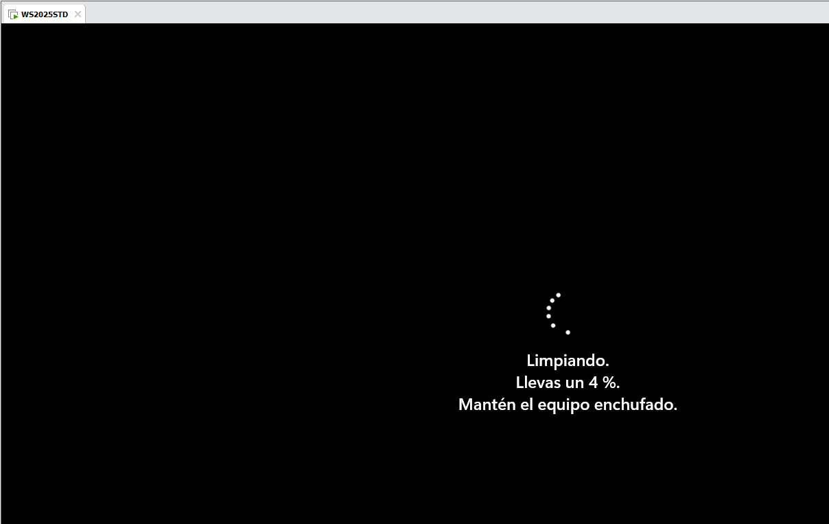 Convertir versión de evaluación MS Windows Server 2025 Standard a ...